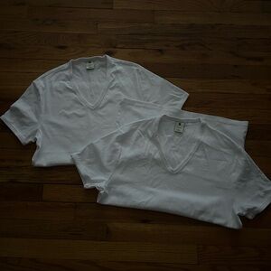 G-Star White V-Neck Men's T-Shirt Brand New
